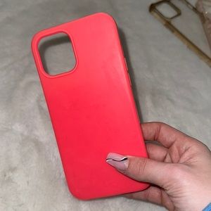 Pink phone case